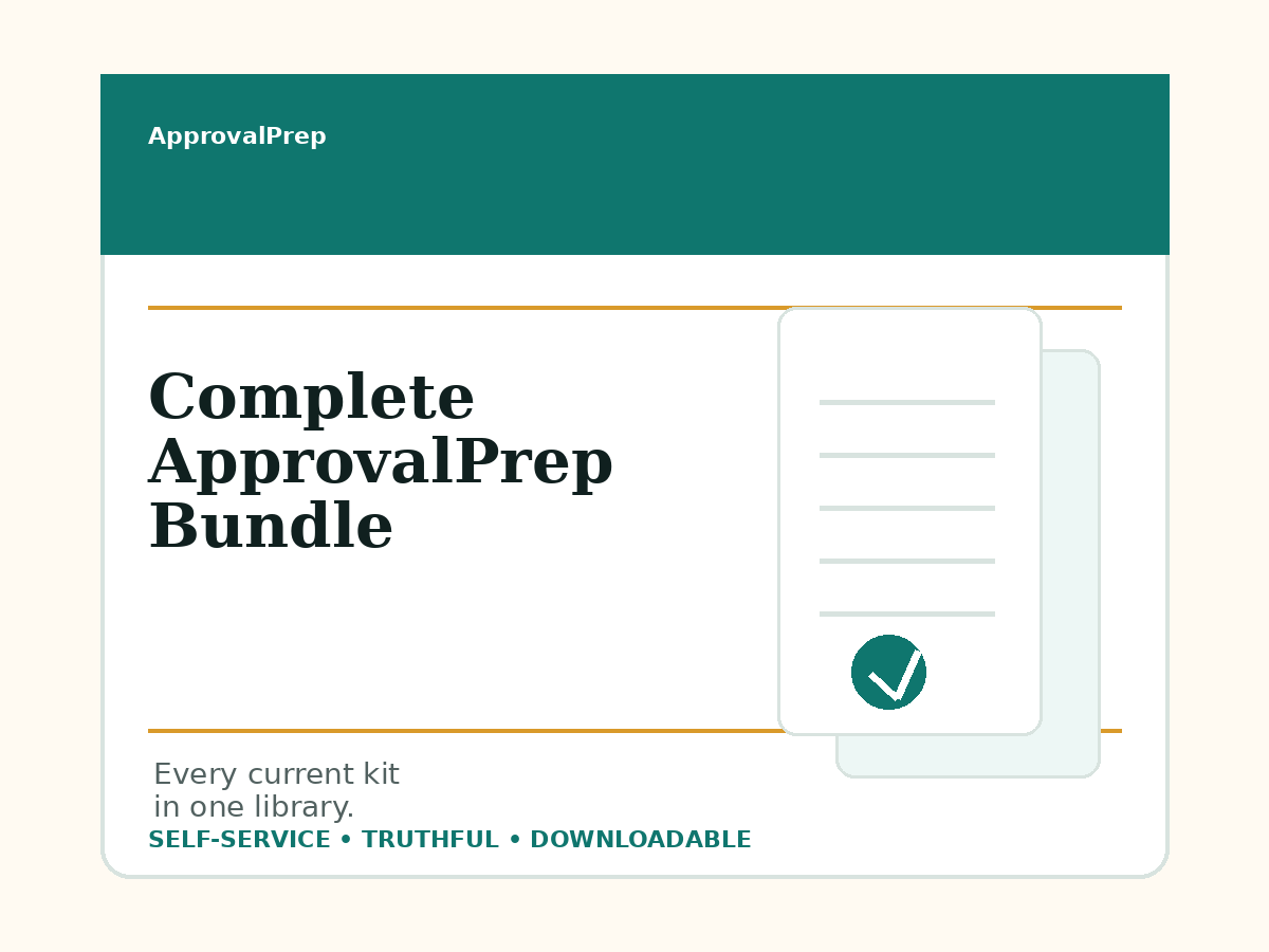 Complete ApprovalPrep Bundle product preview